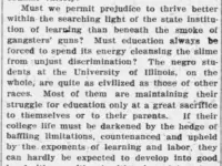 Edwin Sheen frequently wrote letters to the editor about race relations in newspapers around the country