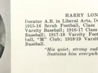 Harry Longs senior photo 1919 Millidek